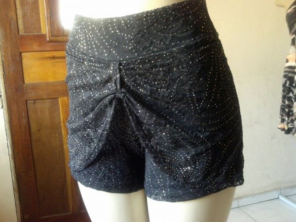 shorts-saia com renda